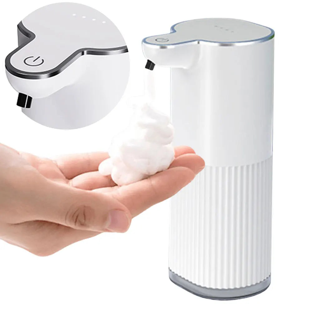 Automatic Soap Dispenser Wall Mount USB Rechargeable Hands Free