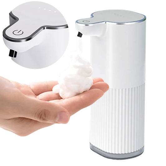 Automatic Soap Dispenser Wall Mount USB Rechargeable Hands Free