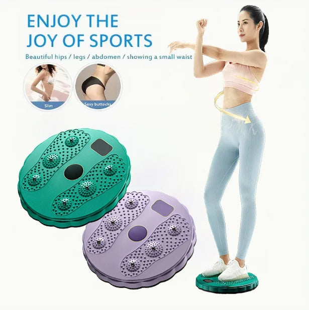 Waist Twisting Disc Magnetic Massage Body Trainer for Weight Loss and Body Shaping Fitness Equipment