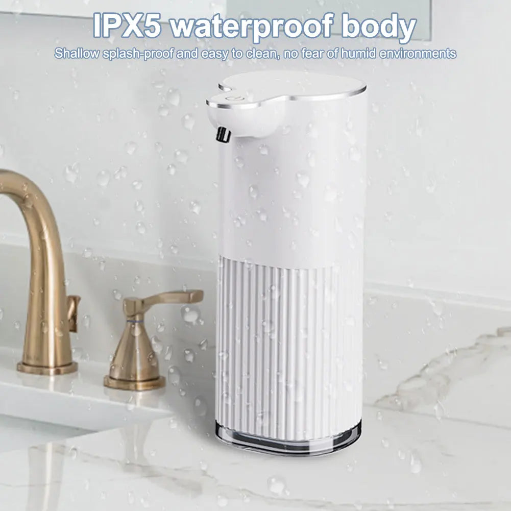 Automatic Soap Dispenser Wall Mount USB Rechargeable Hands Free