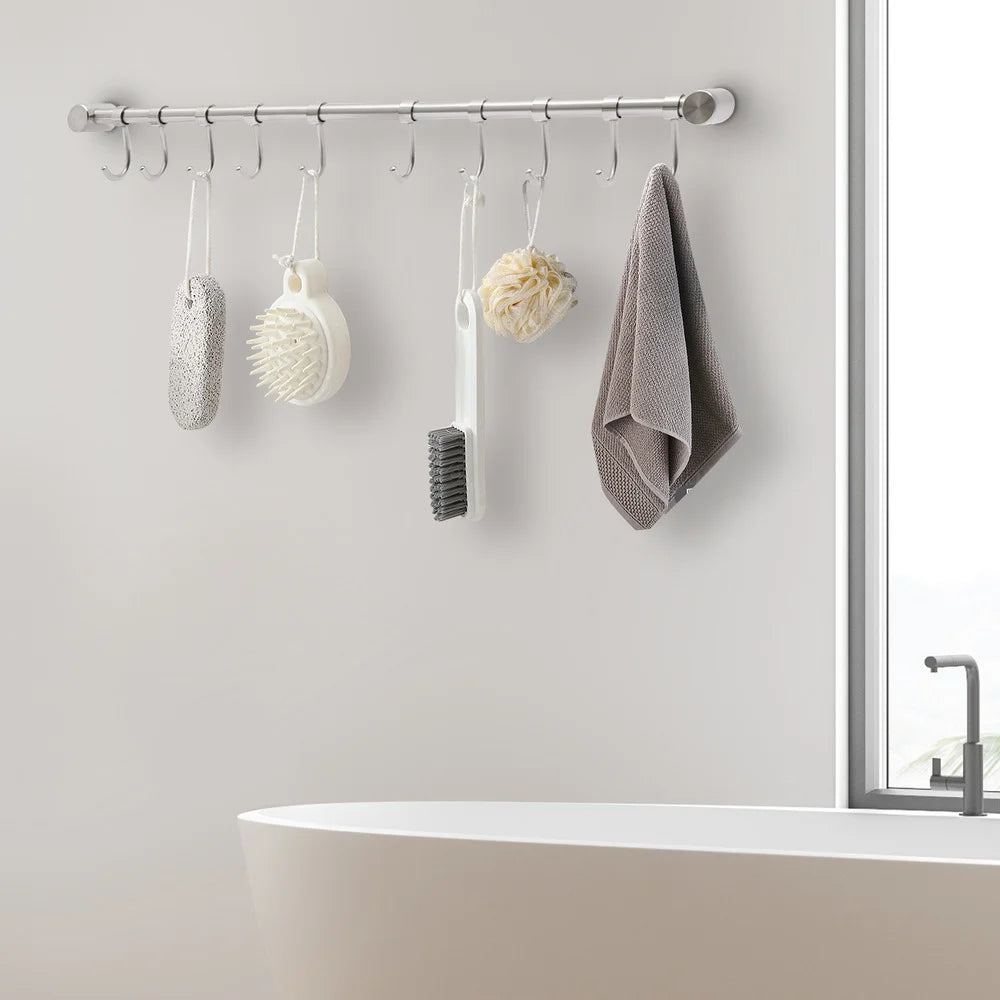 Bymaocar 20 Inch Utensil Rack Wall Mount Kitchen Hanger