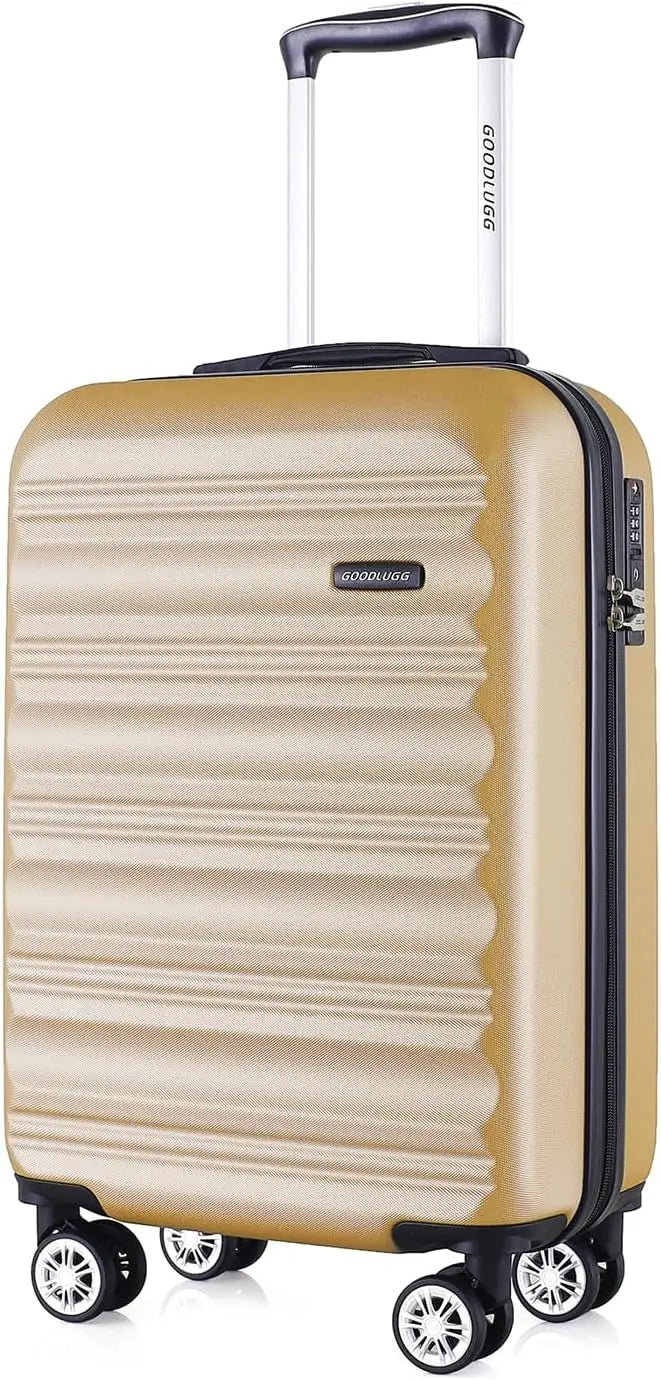 20 Inch Carry On Luggage with Spinner Wheels and TSA Approved Lock Lightweight Hardside Suitcase for Travel