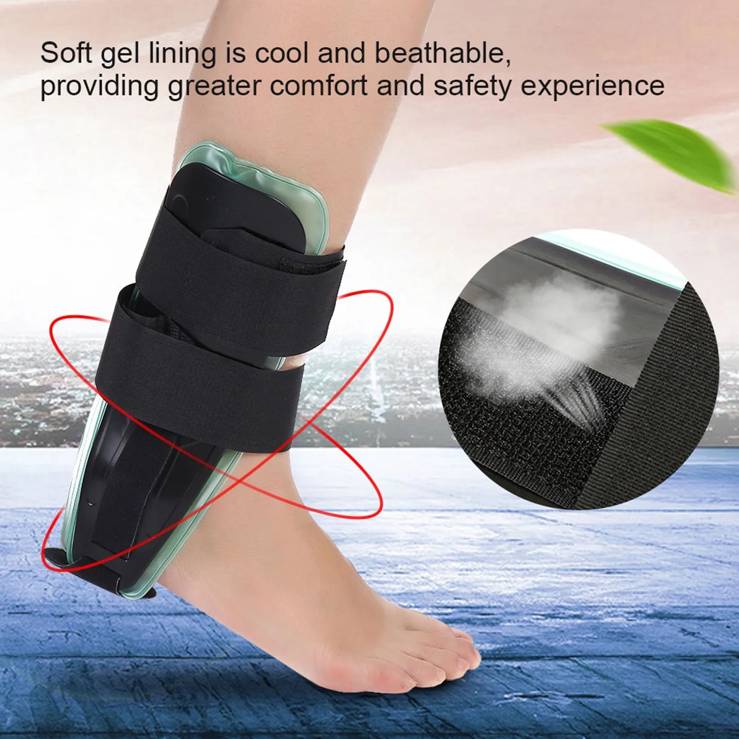 Ankle Foot Correction Adjustable Orthosis Ankle Foot Drop Postural Corrector Brace Support Splint Tool