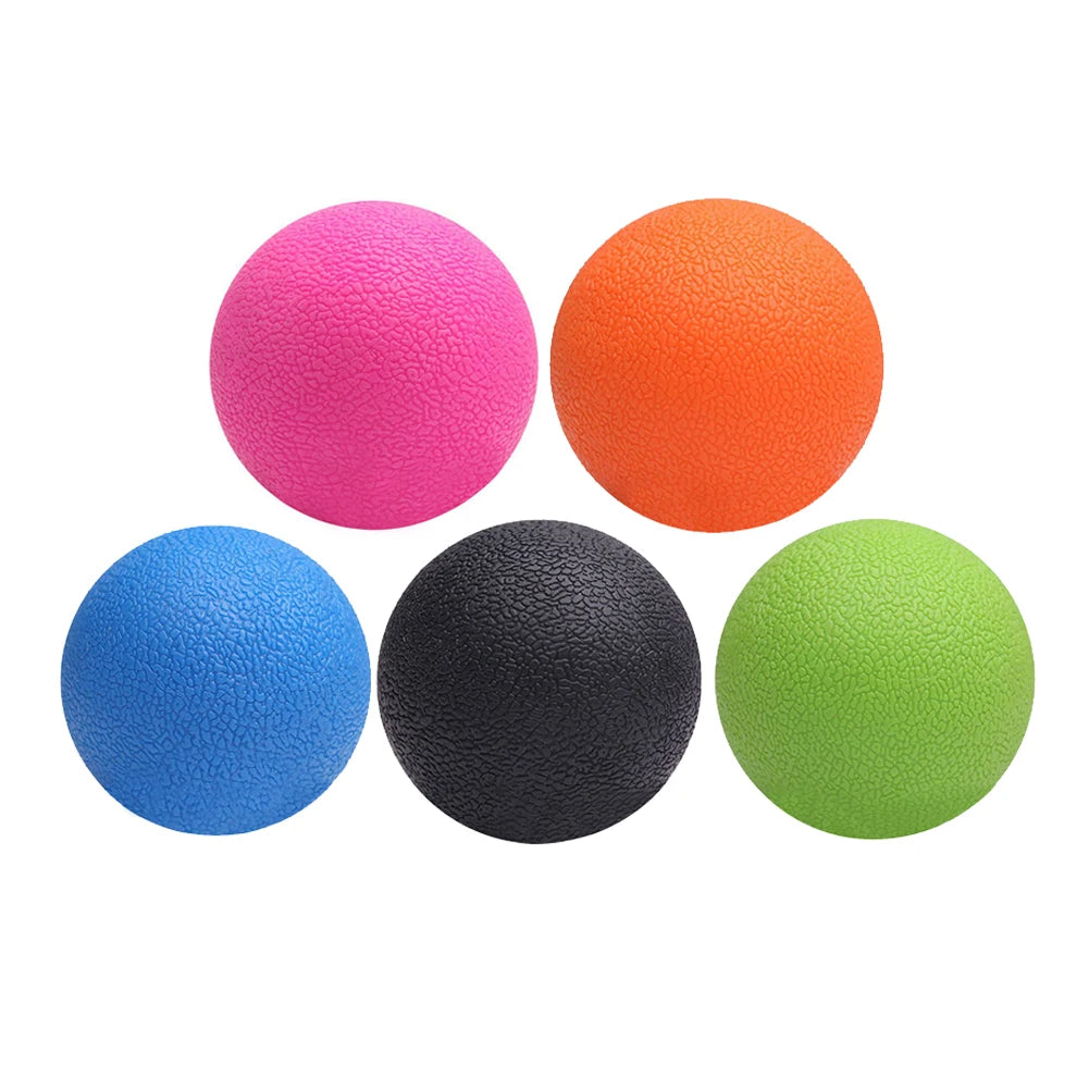 Massage Ball Muscle Relaxation TPE Lacrosse Ball for Sports Yoga Fitness and Therapy
