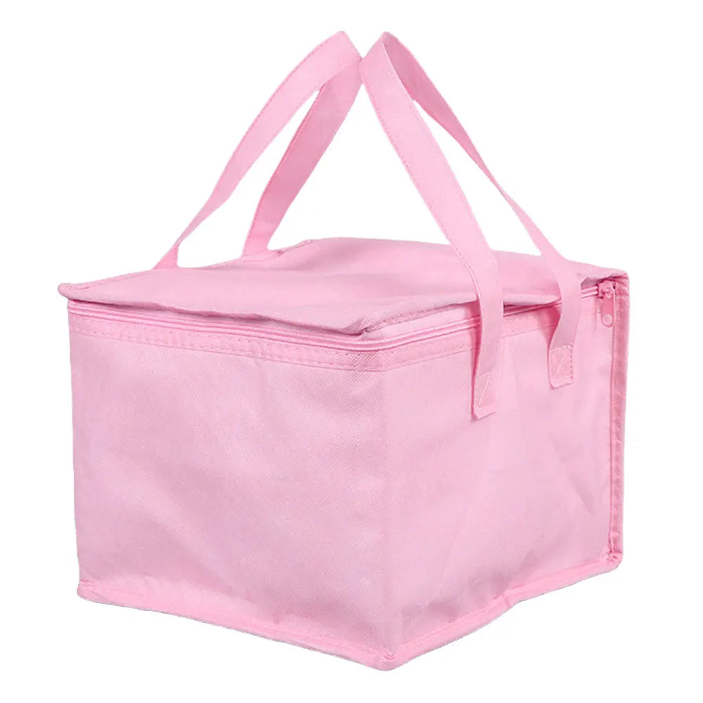 Reusable Insulated Bag for Pizza Delivery and Picnics