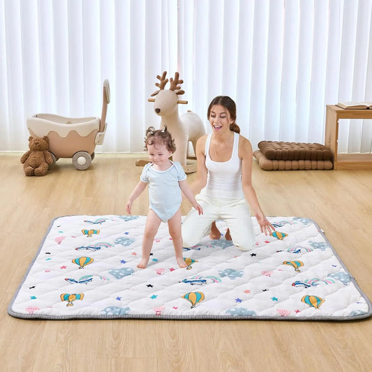 Baby Play Mat 50 By 50 Inches Non Slip Foldable Floor Mat