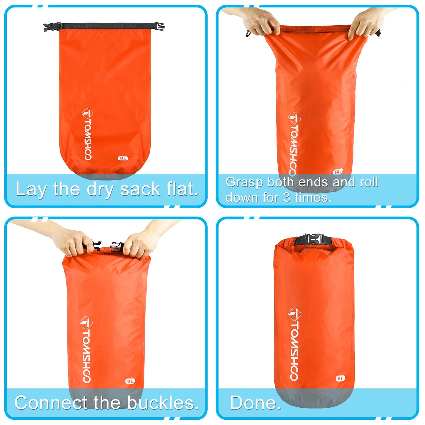 Waterproof Dry Sack For Outdoor Activities Rafting Boating