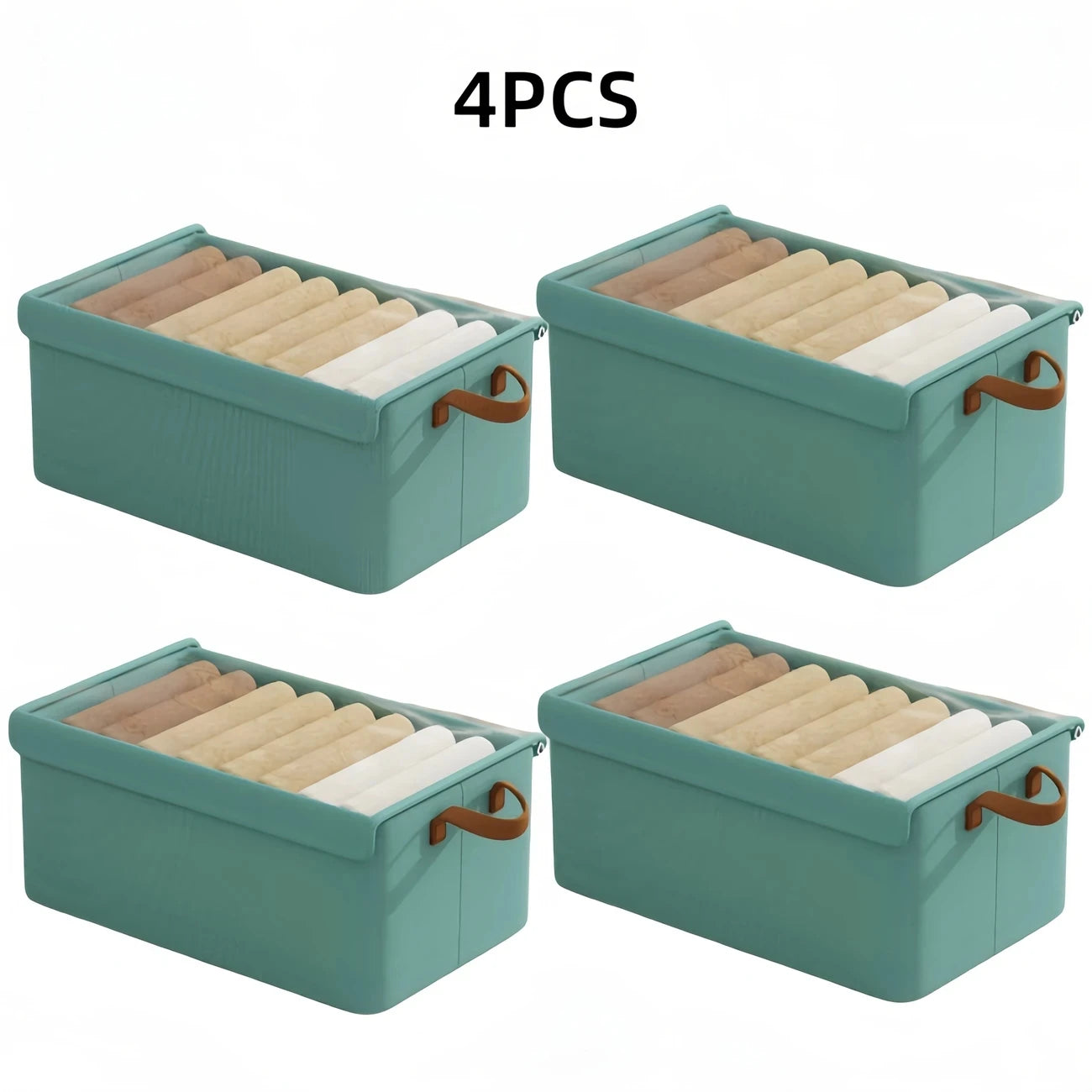 2 to 4 Piece Clothes Organizer Wardrobe Storage Drawers