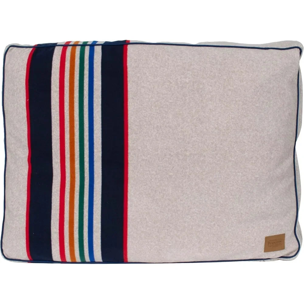 National Park Napper Dog Bed With Removable Cover For Pets