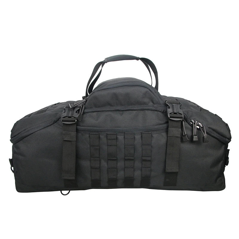 QCN Molle Tactical Travel Bag Gym Fitness Duffle Backpack