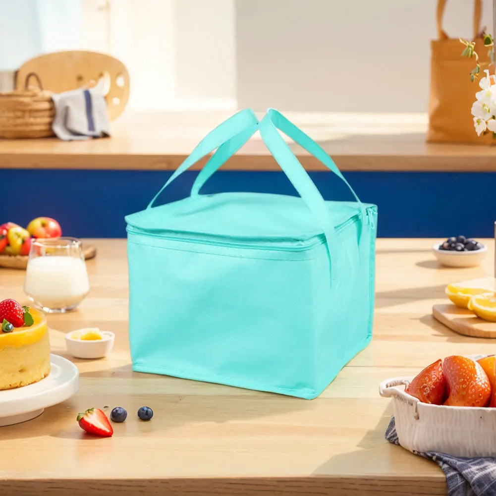 Reusable Insulated Bag for Pizza Delivery and Picnics