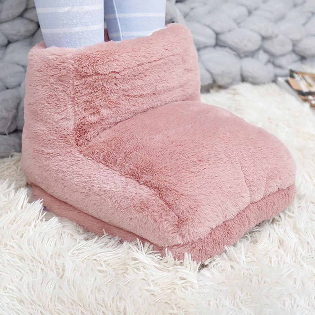 APWIKOGERCN USB Foot Warmer Fleece Heating Pad Washable Soft Cozy for Home Bedroom Winter