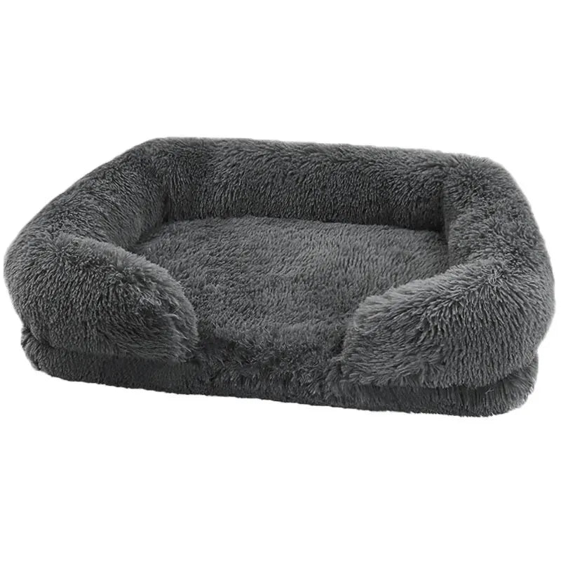 Jiangsu Thickened Orthopedic Dog Bed With Egg Sponge And Easy To Remove Washable Plush Cover
