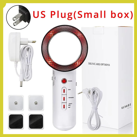 3in1 Weight Loss Slim Electric Massager Far Infrared Microcurrent USB Rechargeable