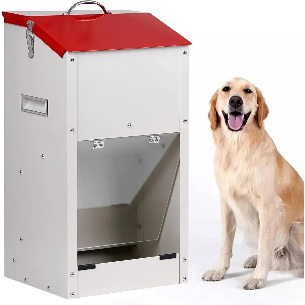 Automatic Dog Feeder for Large Breeds, 25lbs Capacity
