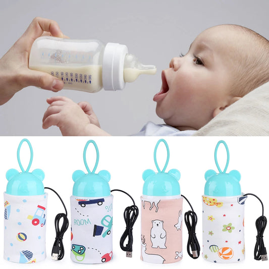Fashion Baby Milk Heater Infant Feeding Bottle Warmer Environmental Protection Non Toxic Protective Sleeve Thermal Bag