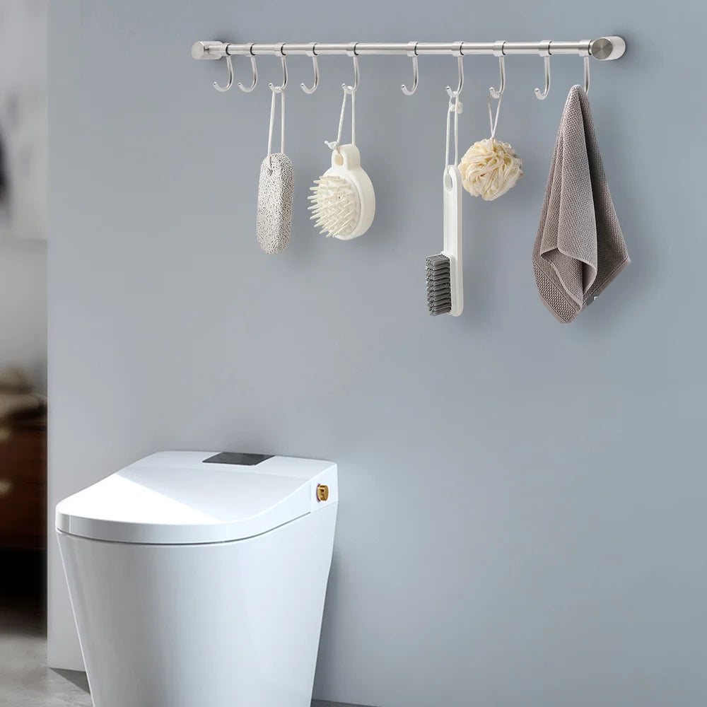 Bymaocar 20 Inch Utensil Rack Wall Mount Kitchen Hanger