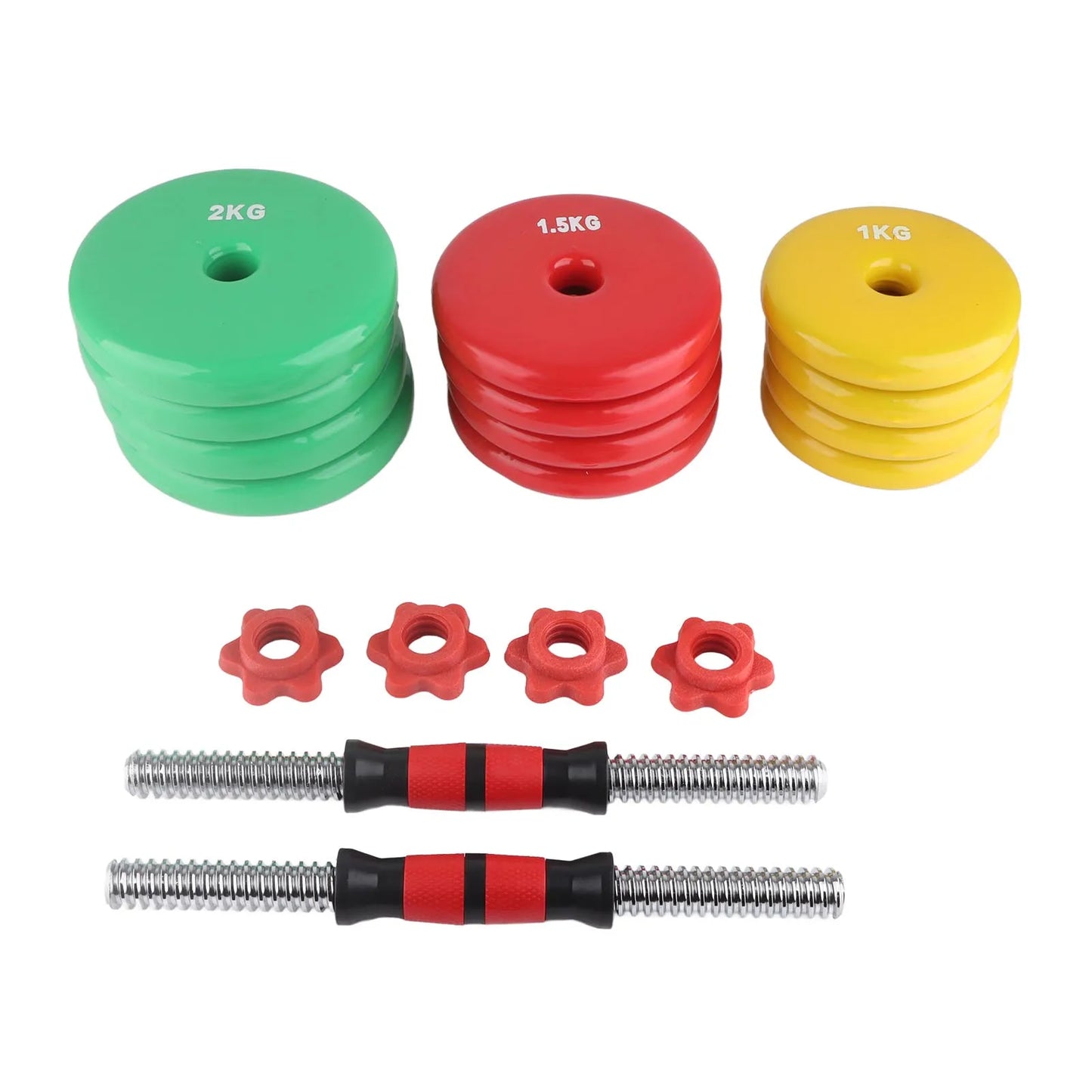 Colorful Removable Non Slip Grip Dumbbell for Home Weight Lifting and Fitness Training