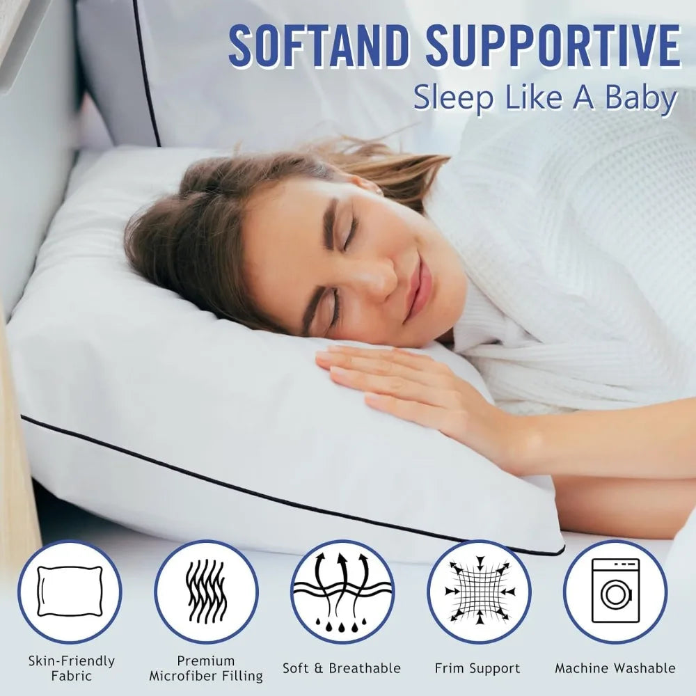 Hotel Collection King Size Cooling Pillows Set of 4