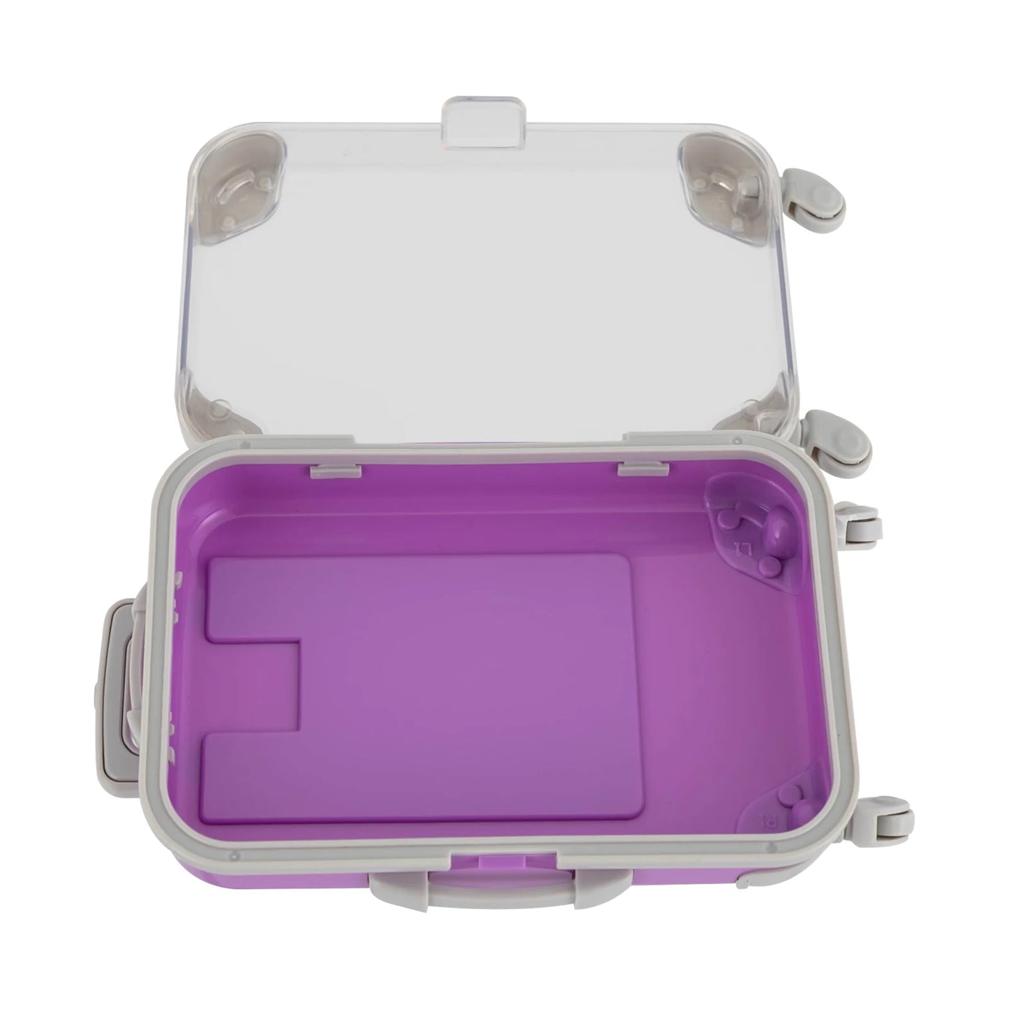 12 Pieces Mini Suitcase Simulation Trolley Case Mini Rolling Luggage for Travel Birthday Parties Beach Parties 5 Colors