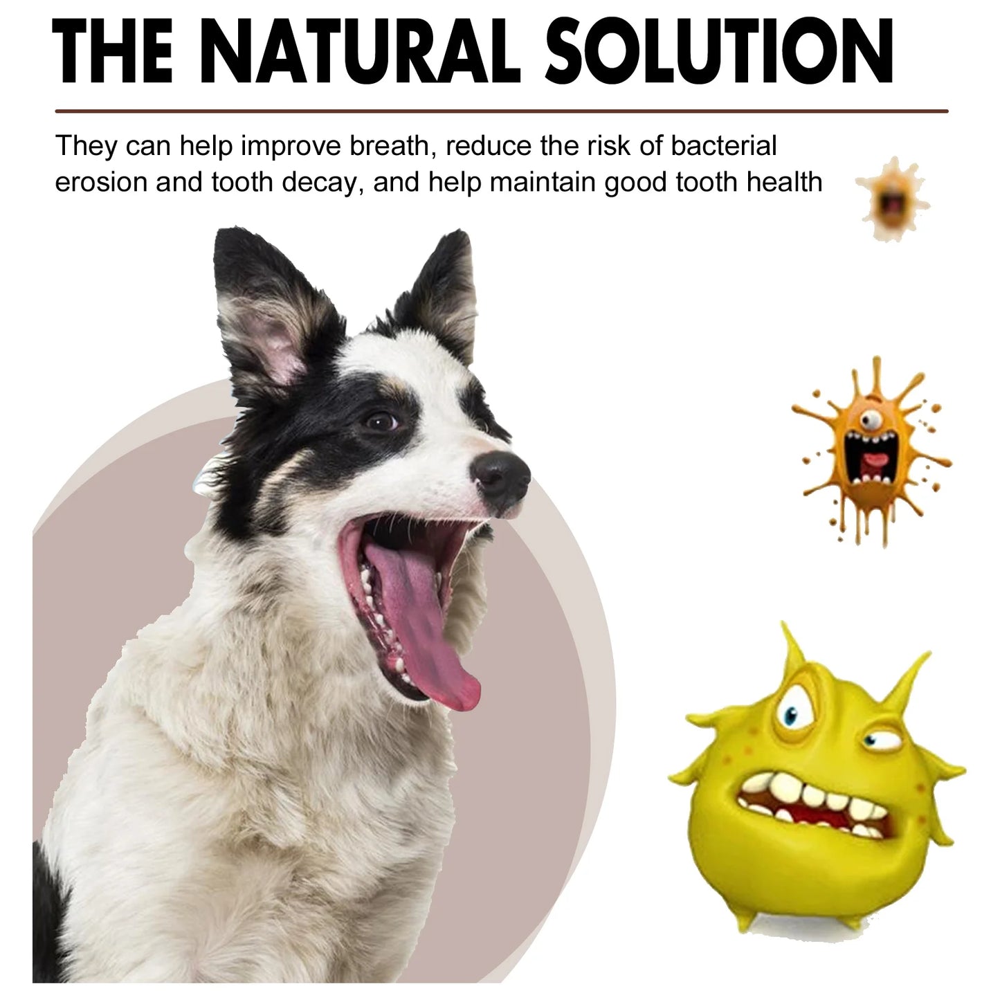Yegbong 30ml Pet Oral Care Spray Fresh Breath Dental Care for Dogs and Cats Teeth Cleaning Anti Inflammatory