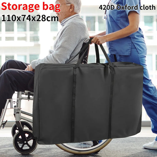 Waterproof Oxford Cloth Storage Bag Wheelchair And Folding
