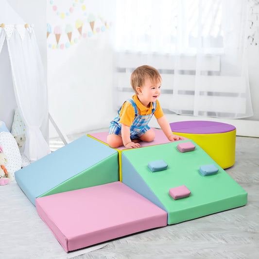 Foam Climbing Blocks For Toddlers Preschoolers Indoor Set