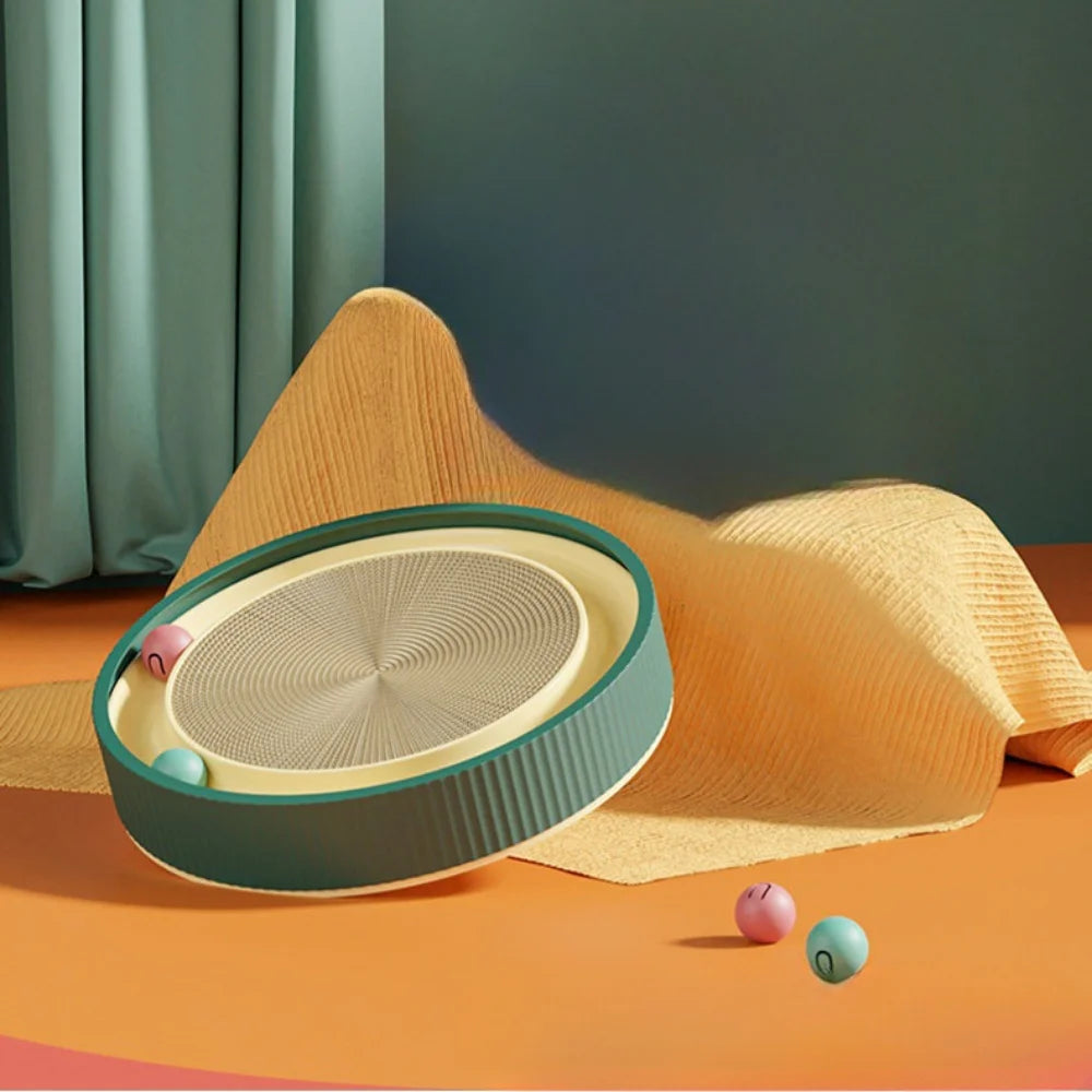 All-in-one Toy Cat Nest Wear-resistant and Non-dandruff Multifunctional Cat Scratch Nest Is Suitable for Medium and Large Cats