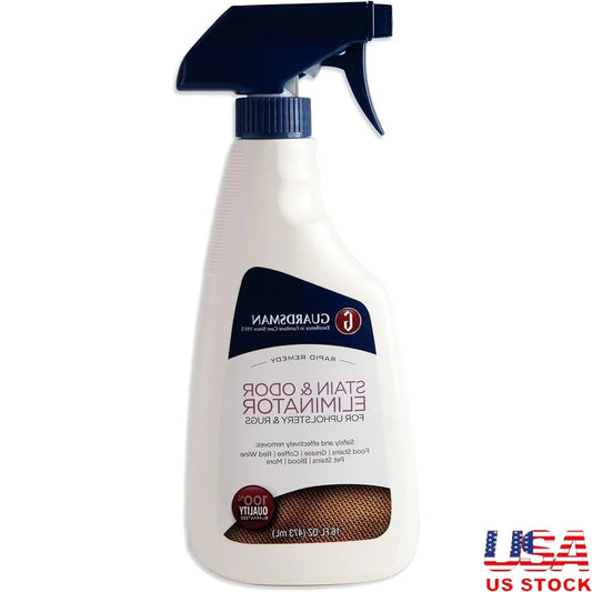 Stain Odor Eliminator Fabric Cleaner Spray Freshens Upholstery Rugs Car Coffee Scent 16 Oz Versatile Multi Surface Use
