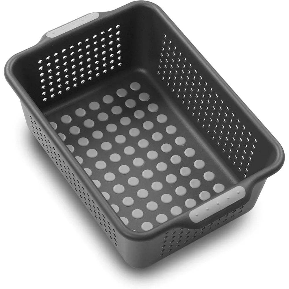 Multipurpose Storage Basket Featuring Ergonomic Handles