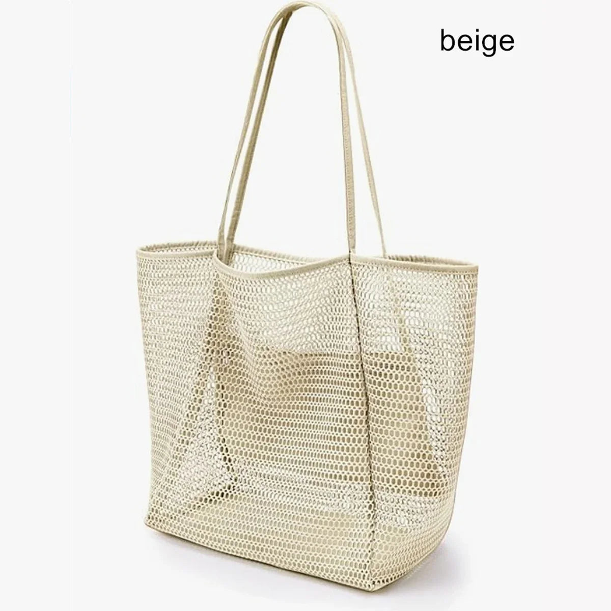 Mesh Beach Tote For Women Bag And Swimwear Organizer