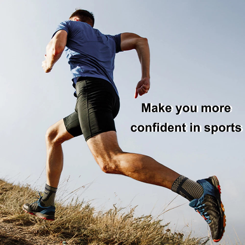 Copper Ankle Brace Compression Sleeve for Sprained Ankle