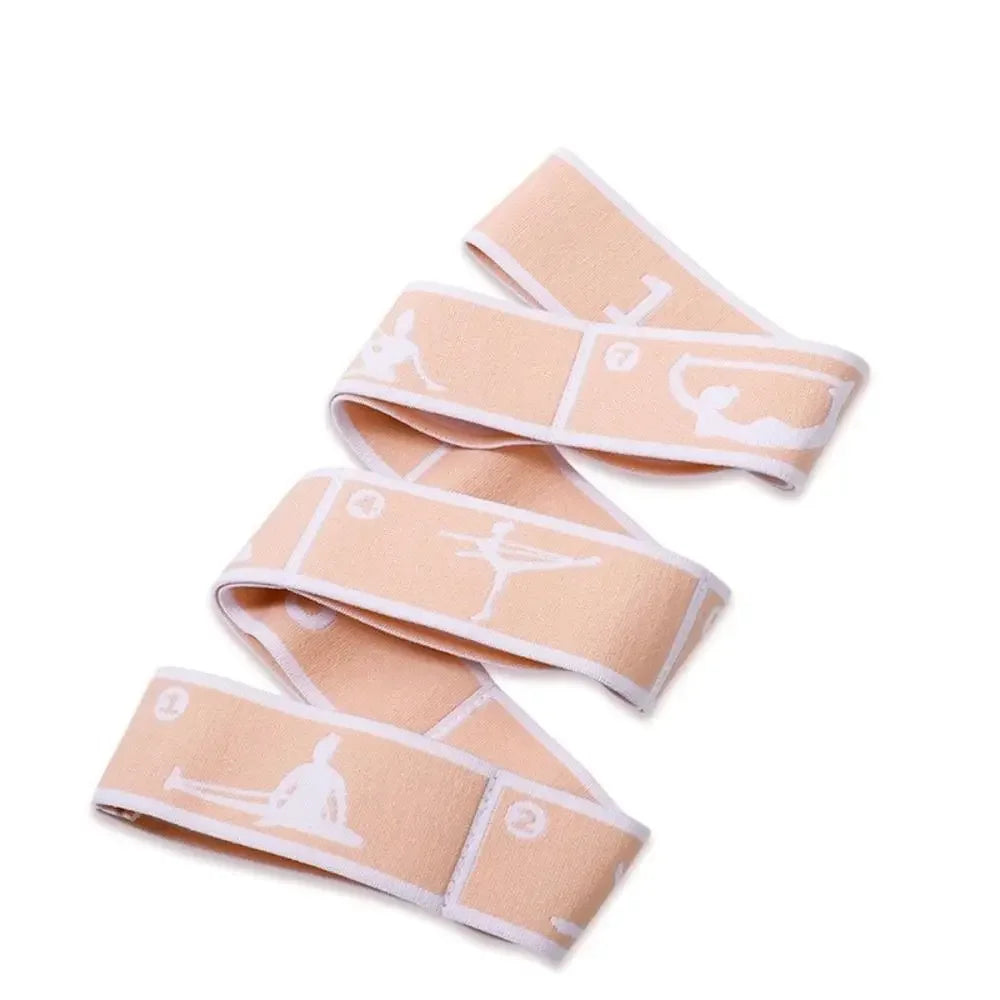 Yoga Stretching Belt Resistance Bands For Home Pilates