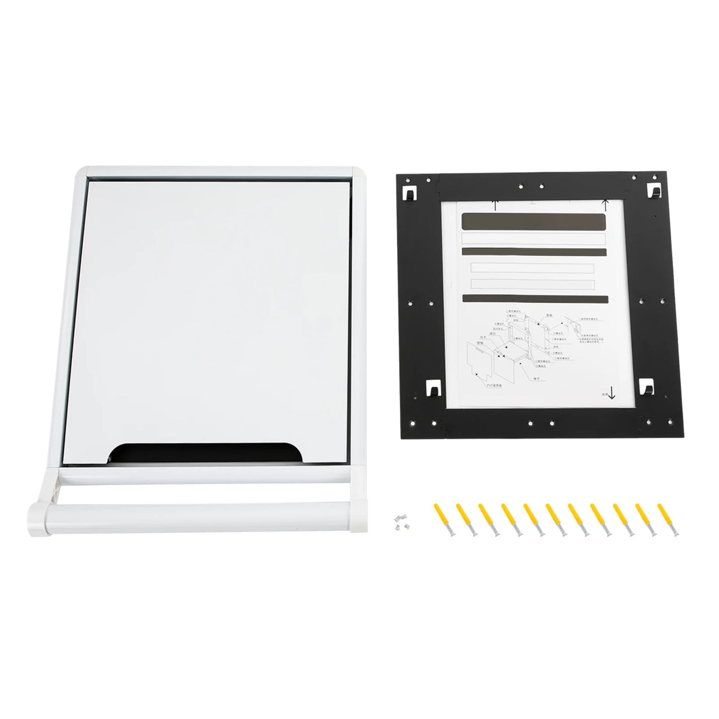 Folding Wall Mounted Bathroom Stool For Entryway Use