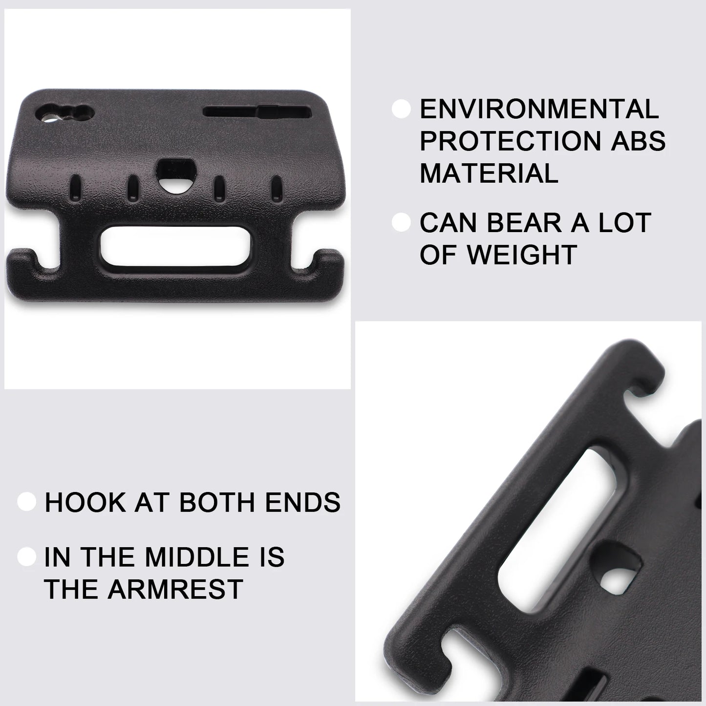 Universal Car Assist Headrest Handles Grip Grab Handle Hook Headrest Back Seat Organizer Hanger for Jeep Wrangler JK JL 4Runner