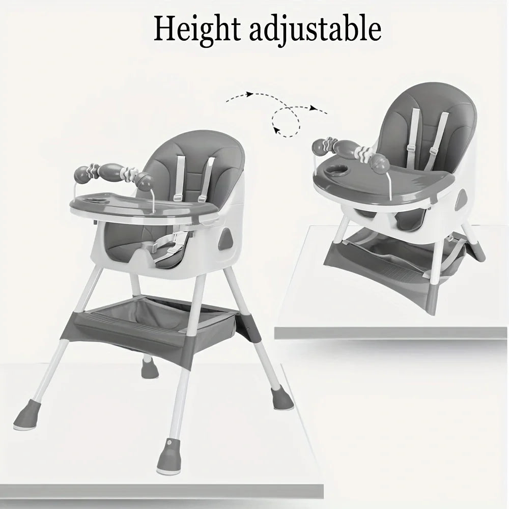 Ubravoo Foldable Baby High Chair E500 With Antislip Pad