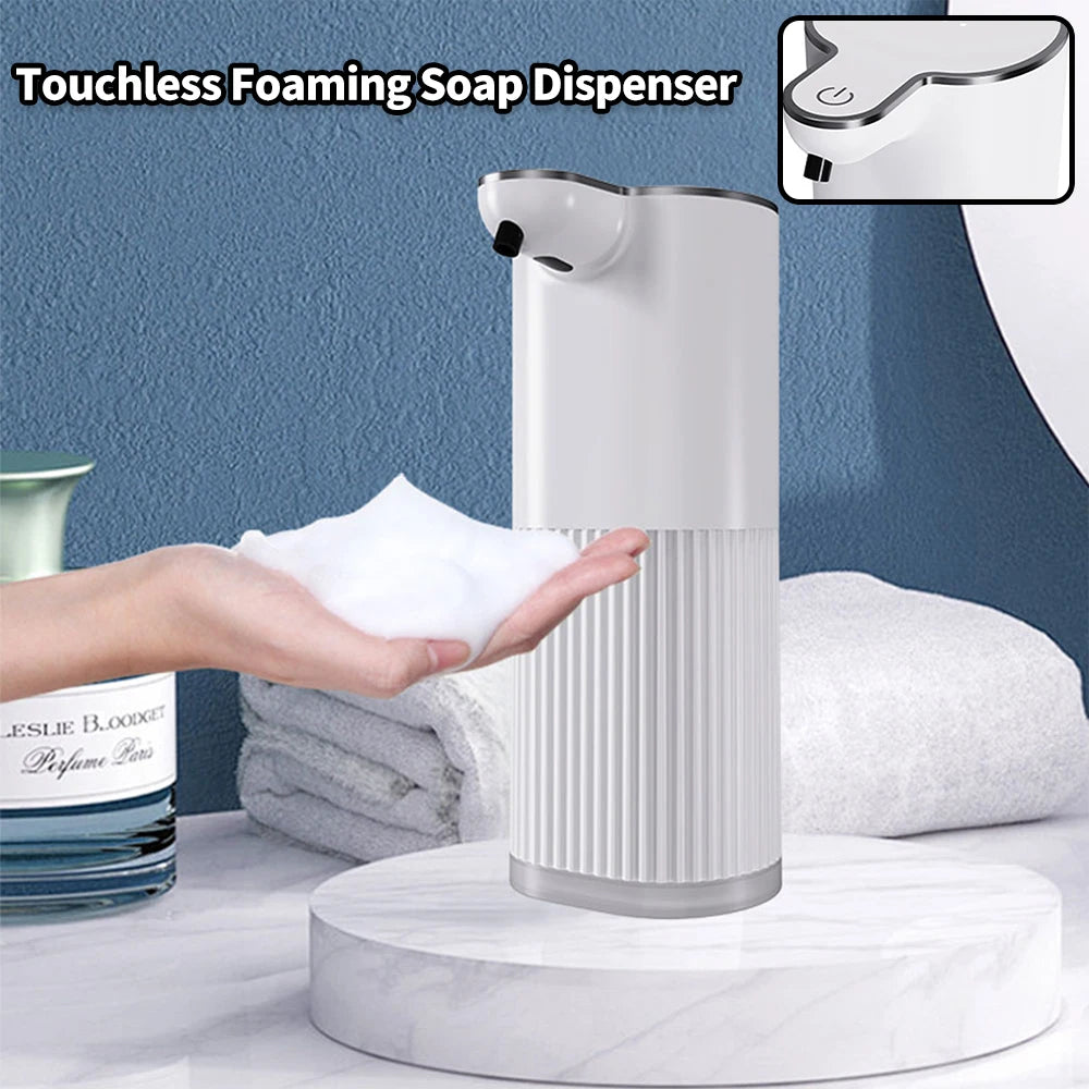 Automatic Soap Dispenser Wall Mount USB Rechargeable Hands Free