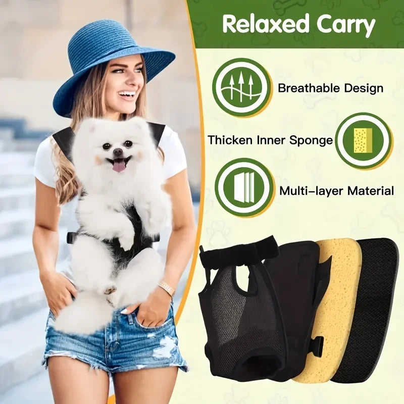 Portable Breathable Small Dog Carrier Backpack For Travel