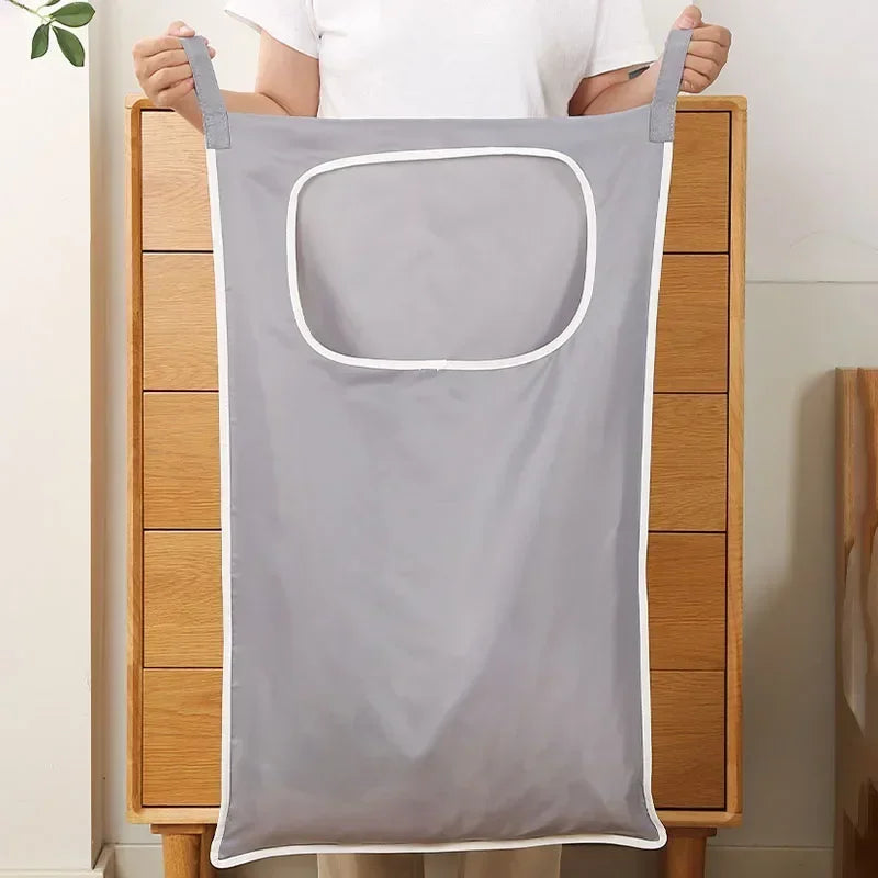 Over The Door Hanging Laundry Basket Wall Mounted Storage