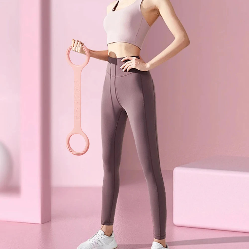 APWIKOGER 8 Shaped Fitness Resistance Band Chest Arm