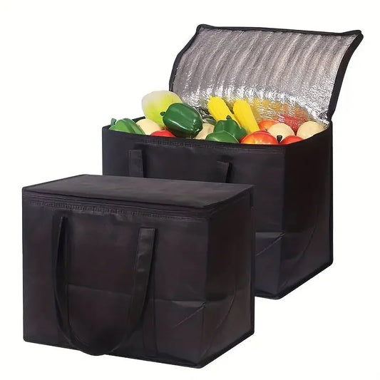 Large Capacity Insulated Grocery Bag Foldable Cooler