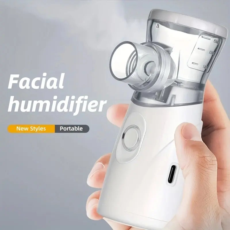 New USB Charging Portable Handheld Humidifier Ultra Silent Air Moisturizer With Fog Output For Home Office And Travel