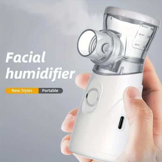 New USB Charging Portable Handheld Humidifier Ultra Silent Air Moisturizer With Fog Output For Home Office And Travel
