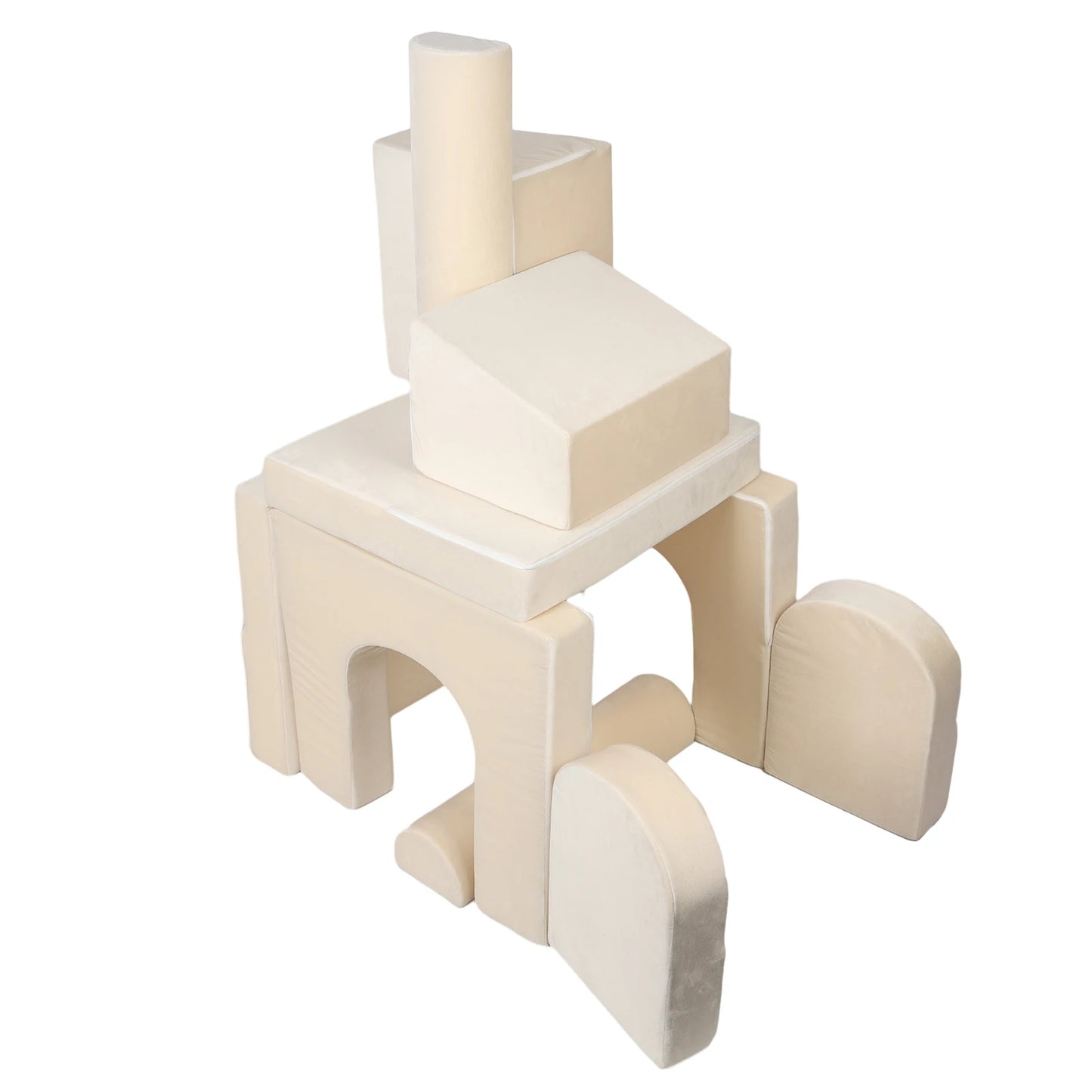 Diowewea Play Couch Kids Sofa With High Density Foam