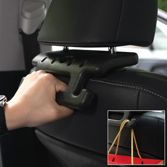 Universal Car Assist Headrest Handles Grip Grab Handle Hook Headrest Back Seat Organizer Hanger for Jeep Wrangler JK JL 4Runner