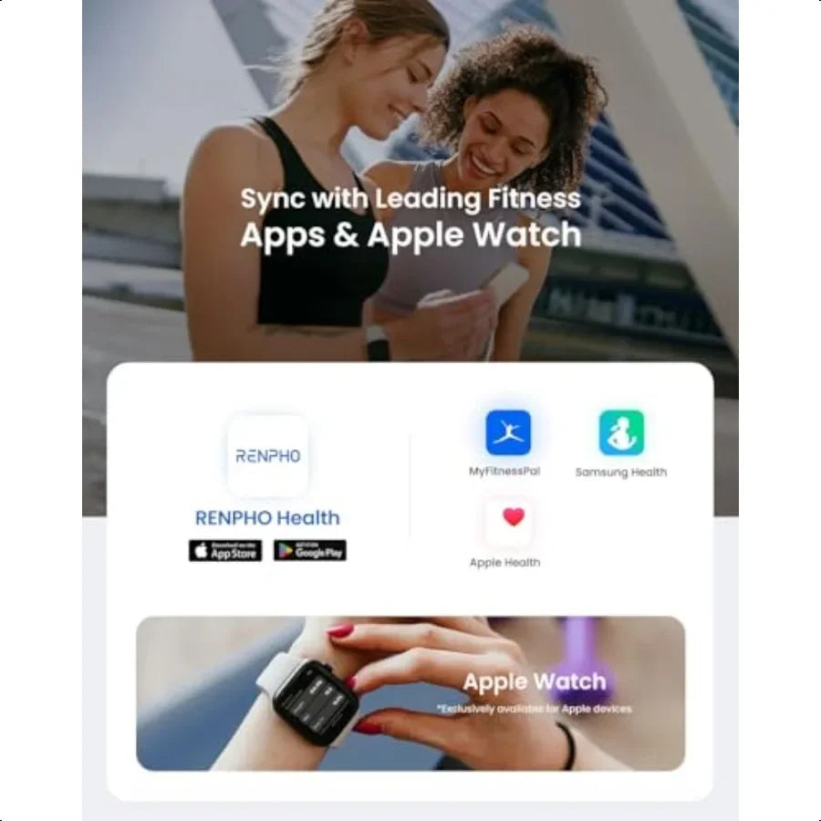 RENPHO Smart Scale For Body Weight Digital Bluetooth BMI