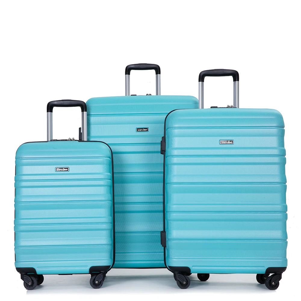 Travelhouse 3 Piece Luggage Set Hardside Expandable Spinner