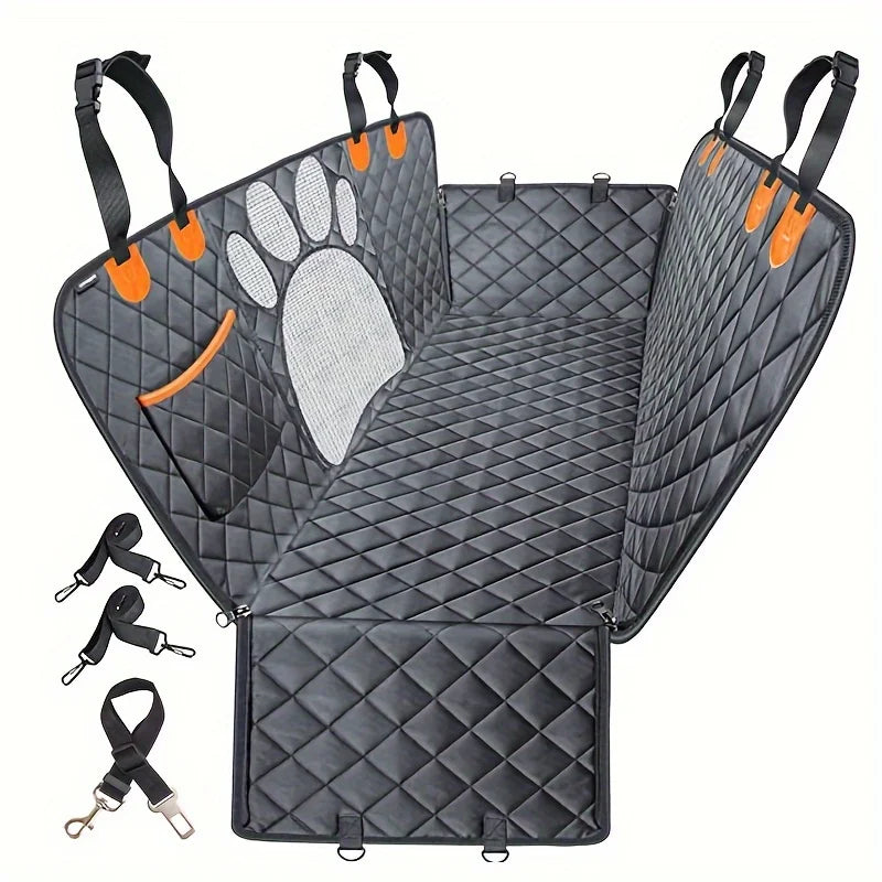 Dog Seat Cover Hammock For Cars Anti Slip Scratch Resistant