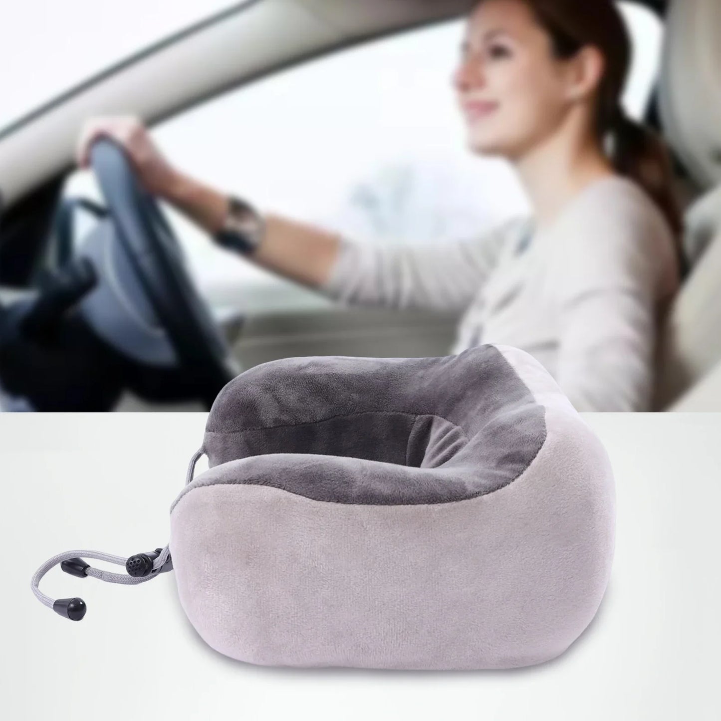 Infrared Heating Neck Massager Pillow With 3 Gears U Shape