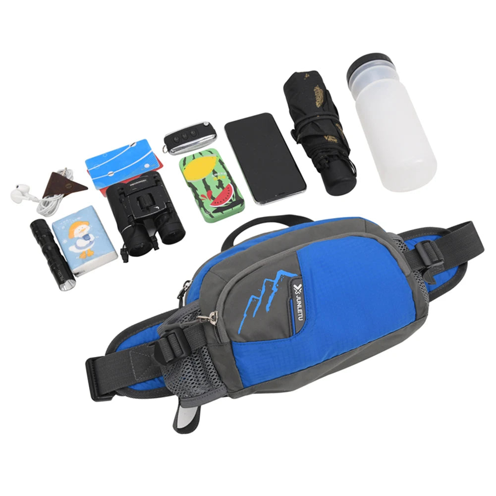 Alloet Fanny Pack Running Belt with Bottle Holder Hydration
